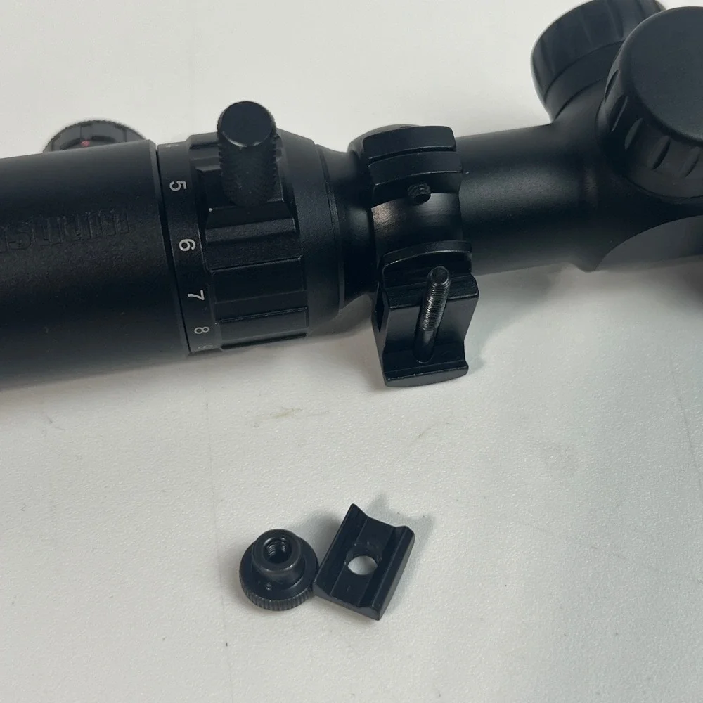 Monstrum 3-9x32 Rifle Scope Adjustable Zoom Black Waterproof Fogproof